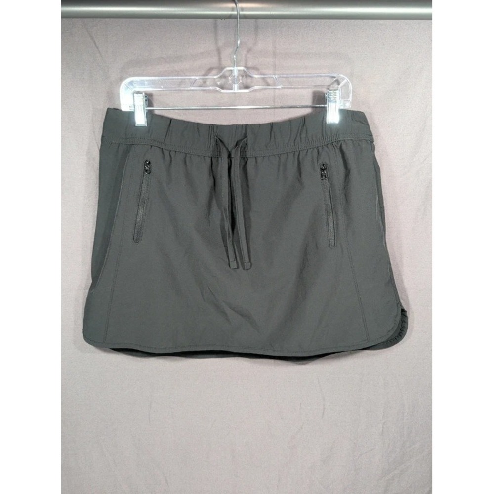 Megellan Large Black Athletic Skort w/ Built In Shorts Water Repellant Pockets